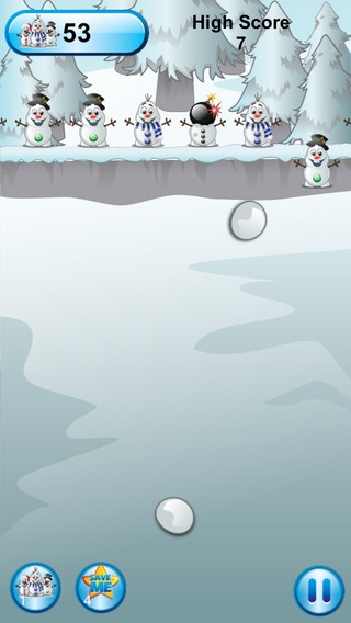「冷凍雪だるまノックダウンフリー：メッシーアイスメーカー」のスクリーンショット 3枚目