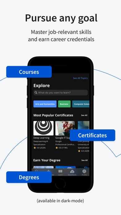 「Coursera: キャリアを成長させる」のスクリーンショット 3枚目