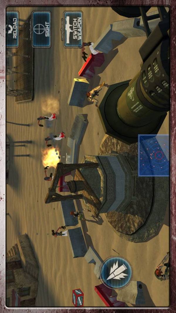 「ヘリコプターの防衛ゲーム - Copter Defense Game」のスクリーンショット 1枚目