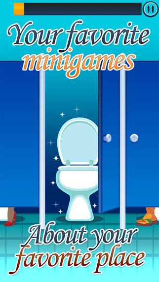 「Toilet Time: Crazy Mini Games」のスクリーンショット 1枚目
