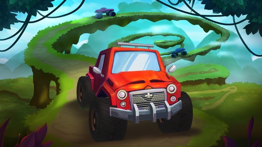 「Extreme Car Hill Climb - Free Road Racing Games!」のスクリーンショット 1枚目