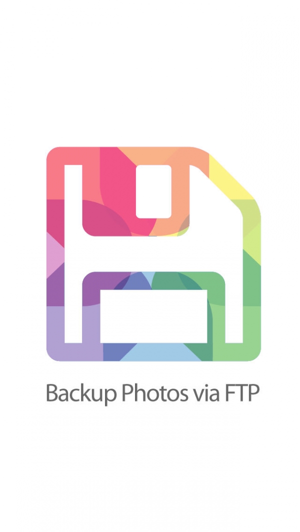「Backup Photos via FTP - Send To Your Own Server」のスクリーンショット 1枚目