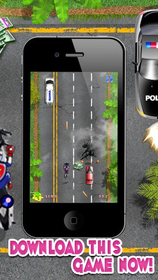 「無謀警察スマッシュアップラッシュ：犯罪銀行強盗ホットゲッタウェイ - 無料ゲーム」のスクリーンショット 2枚目