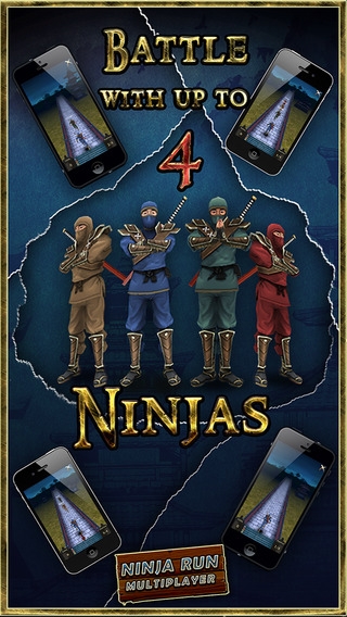 「Ninja Run Multiplayer 3D Racing: Free Racing Games」のスクリーンショット 2枚目