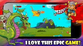 「A Zombie Dragon Rider in The City : FREE Flying & Shooting Multiplayer Games - By Dead Cool Apps」のスクリーンショット 3枚目