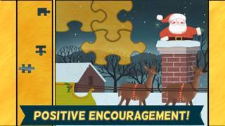 「子どものためのクリスマスゲーム：ジグソーパズル小さい子ども、男の子、女の子のための」のスクリーンショット 3枚目