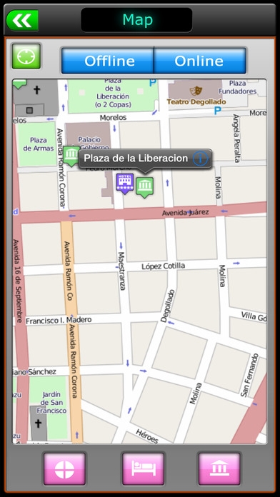 「Guadalajara Offline Map City Guide」のスクリーンショット 2枚目