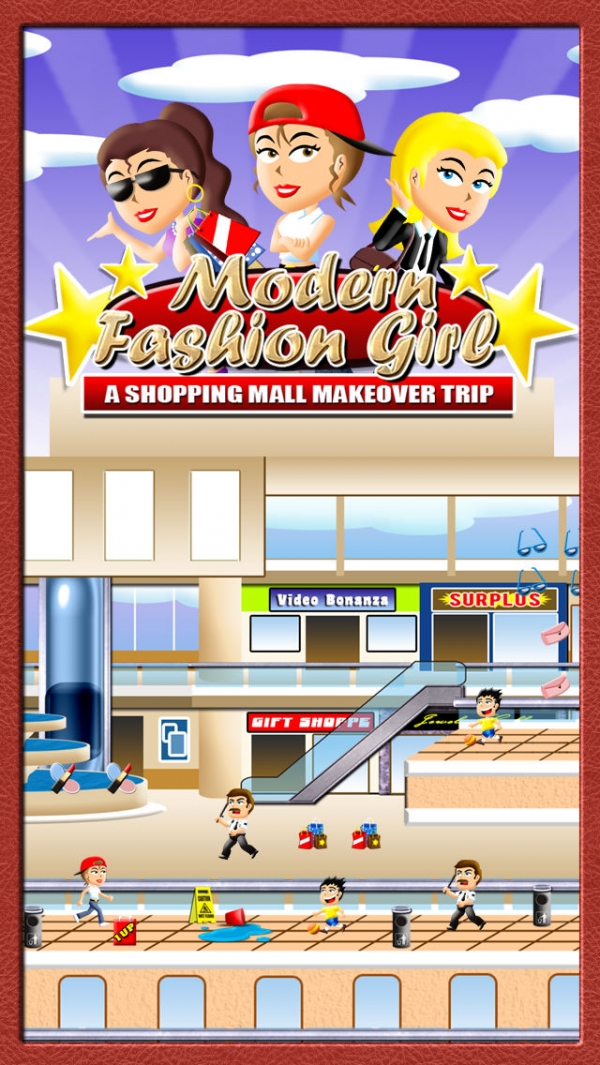 「Modern Fashion Girl Superstar FREE - My High School Shopping Mall Dress Up World」のスクリーンショット 1枚目
