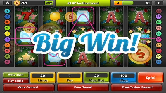 「Santa’s Kettle of Gold Slots FREE – Spin the Holiday Bonus Casino Wheel , Big Win Payout Slot Machine」のスクリーンショット 3枚目