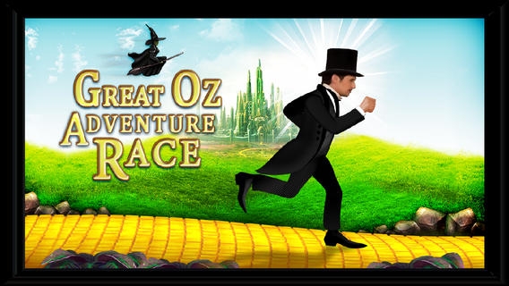 「偉大オンスアドベンチャーレース：難解なウィザードフィールドランナーの伝説ゲーム (Great OZ Adventure Race: Arcane Wizard Field-Runners Legend Game)」のスクリーンショット 1枚目