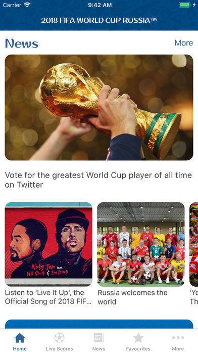 「2018 FIFA World Cup Russia™」のスクリーンショット 1枚目