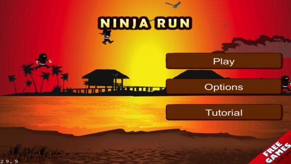 「Ninja Run - The Clumsy Mutant Kid」のスクリーンショット 1枚目