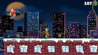 「A Santa Claus Christmas Run - Free HD Racing Game」のスクリーンショット 2枚目