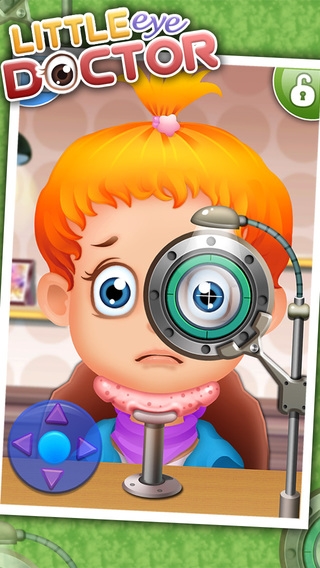 「小眼科医 - 子供向けゲーム」のスクリーンショット 1枚目