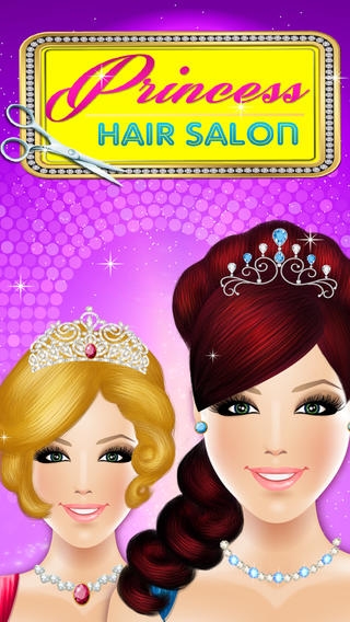 「Princess Hair Salon Deluxe」のスクリーンショット 1枚目