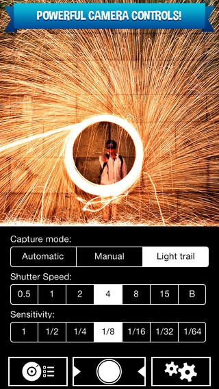 「Long Exposure Camera - Generate DSLR like of gorgeous slow shutter and freeze motion for FB and IG picture」のスクリーンショット 2枚目