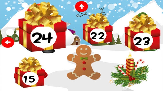「アドベントカレンダー - あなたの12月のクリスマスの歌とプレゼントのパズルゲームとアドベントのシーズン！子供と親のためのメリークリスマス！」のスクリーンショット 1枚目