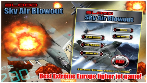 「Skies of Blood Free: Migs Jet Deathmatch skirmish」のスクリーンショット 2枚目