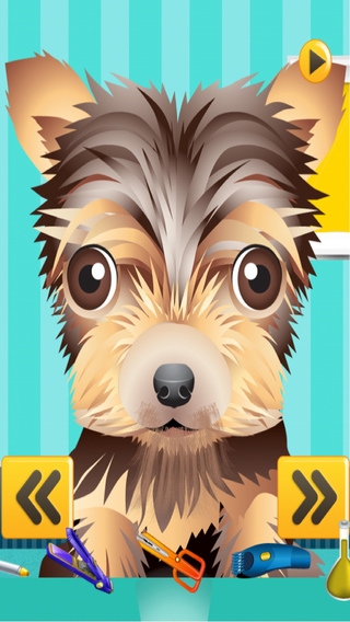 「A Cute Puppy Shave Salon - eXtreme Makeover Spa Games Edition」のスクリーンショット 2枚目