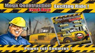 「Mega Construction Truck Race Free : Big Tractor Racing Sim」のスクリーンショット 2枚目