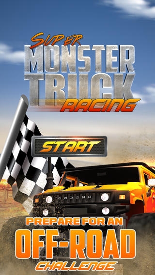 「Super Monster Truck Race」のスクリーンショット 1枚目