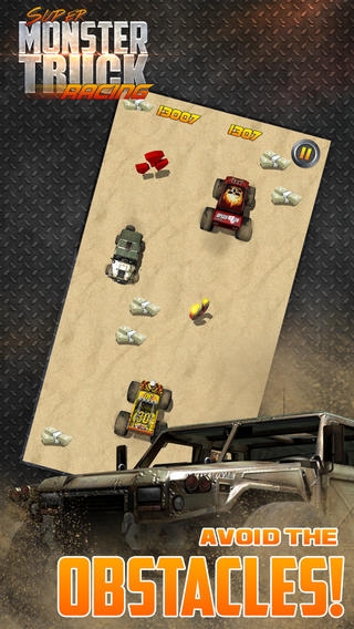 「Super Monster Truck Race」のスクリーンショット 2枚目