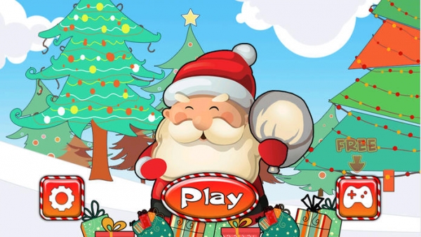 「アメージングクリスマスパーティークラッシャー無料 - 子供と家族 HD X-MASプレーをするためのベストゲーム」のスクリーンショット 1枚目