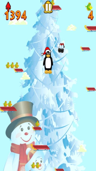 「Winged Flippers Island: Christmas Penguin」のスクリーンショット 1枚目