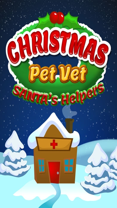 「Christmas Pet Vet Doctor Santa Animal Hospital Zoo」のスクリーンショット 1枚目