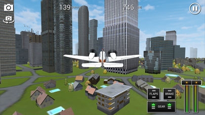 「Flight Sim BeachCraft City」のスクリーンショット 1枚目