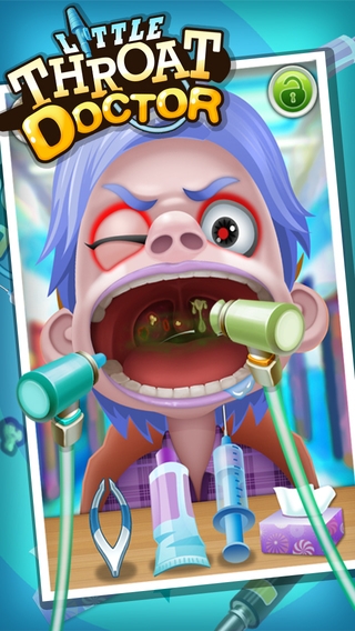 「少し喉医師 - 子供のゲーム」のスクリーンショット 2枚目