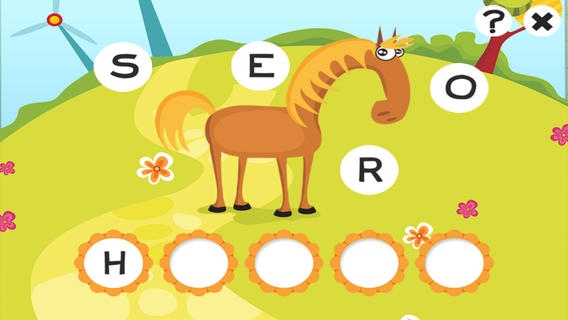 「ABC 農場 ！子供のためのゲーム： 学ぶ 言葉や動物とアルファベットを書き込むことができます。無償、新しい、幼稚園、保育園、学校のために、学習！」のスクリーンショット 2枚目