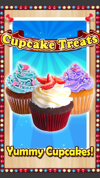 「Cupcake Mania - Cooking Games」のスクリーンショット 1枚目