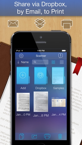 「PDF Scanner - easily scan books and multipage documents to PDF」のスクリーンショット 3枚目
