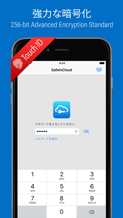 「SafeInCloud Pro」のスクリーンショット 1枚目