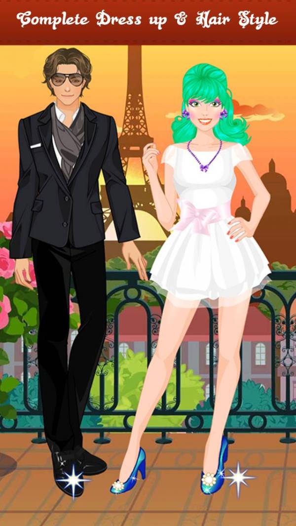 「First Date Makeover, Spa , Dress up , Free games for Girls」のスクリーンショット 3枚目