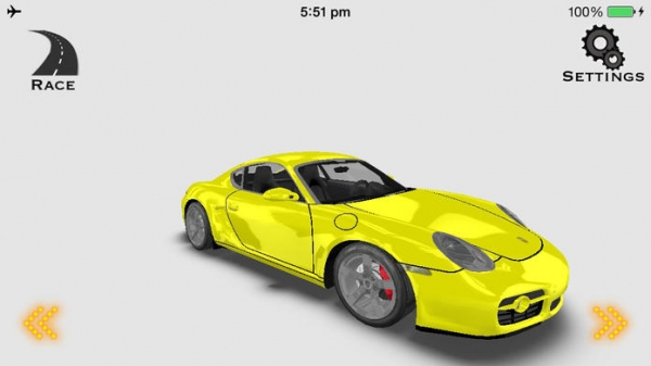 「A Highway Racer Game - Porsche Edition」のスクリーンショット 2枚目