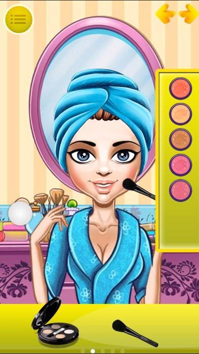 「Real Makeover & Spa & Dress up free games」のスクリーンショット 2枚目