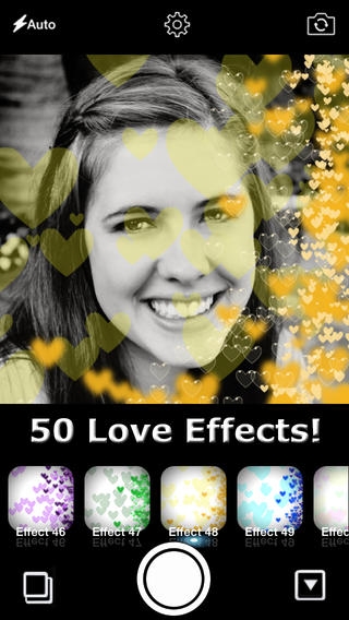 「Fotocam Love Pro - Photo Effect for Instagram」のスクリーンショット 1枚目