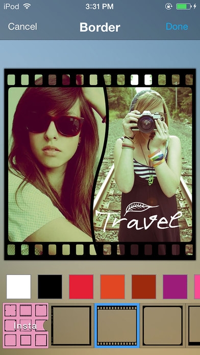 「Photo Collage for Instagram Pic Frame Edit Maker」のスクリーンショット 1枚目