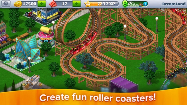 「RollerCoaster Tycoon® 4 Mobile™」のスクリーンショット 2枚目