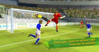 「Striker Soccer Brazil: lead your team to the top of the world」のスクリーンショット 1枚目