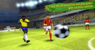 「Striker Soccer Brazil: lead your team to the top of the world」のスクリーンショット 3枚目