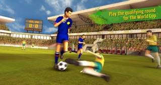 「Striker Soccer Brazil: lead your team to the top of the world」のスクリーンショット 2枚目