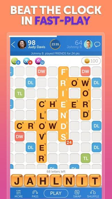 「Words With Friends – Word Game」のスクリーンショット 2枚目
