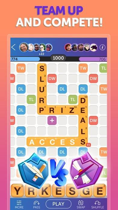 「Words With Friends – Word Game」のスクリーンショット 1枚目
