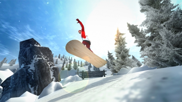 「Downhill Snowboard 3D Winter Sports Free」のスクリーンショット 2枚目