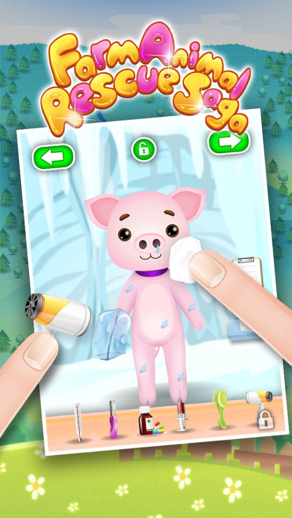 「動物獣医 - 子供のゲーム」のスクリーンショット 1枚目