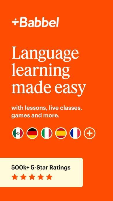「Babbel - Language Learning」のスクリーンショット 1枚目