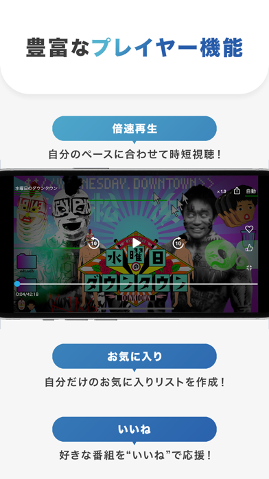 「TVer(ティーバー) 民放公式テレビ配信サービス」のスクリーンショット 4枚目